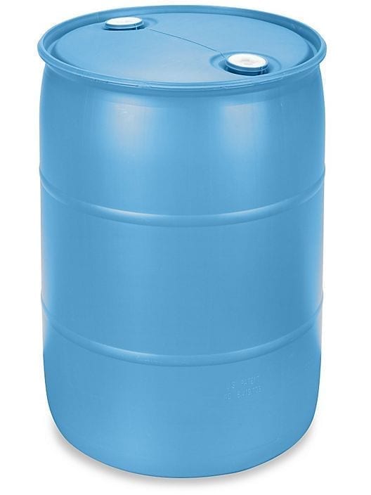 55 Gallon Poly Closed Top Drum - Approved Storage & Waste